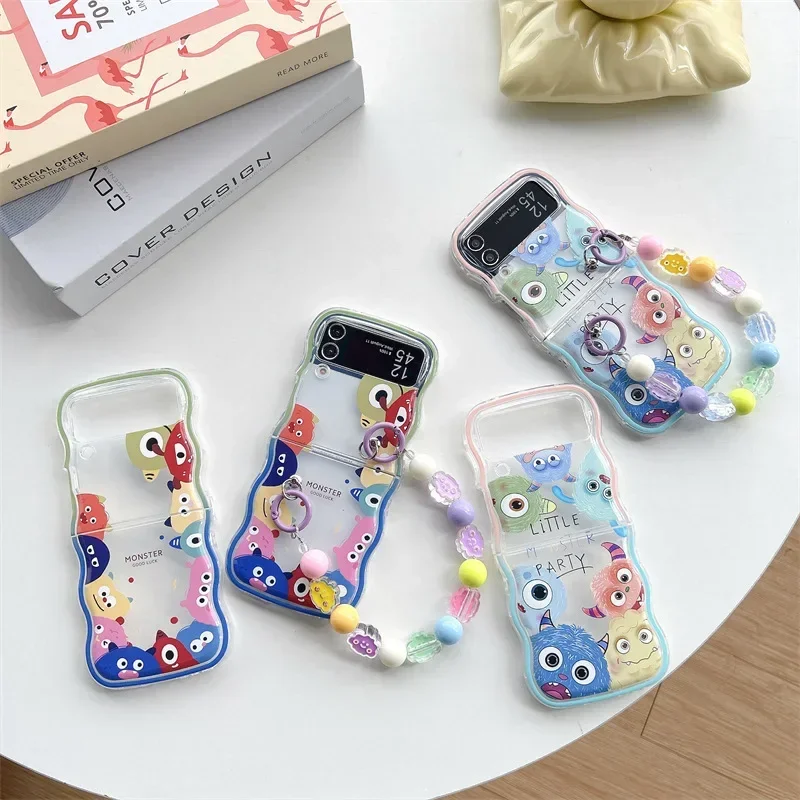 Creative Monster Phone Case for Samsung Galaxy Z Flip 6 5 4 3 Back Cover for ZFlip3 ZFlip4 ZFlip5 ZFlip6 Protective Shell
Creative Monster Phone Case for Samsung Galaxy Z Flip 6 5 4 3 Back Cover for ZFlip3 ZFlip4 ZFlip5 ZFlip6 Protective Shell