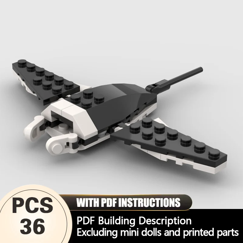 Creators Animal Series Model MOC Building Bricks Mobulidae Modular Technology Gifts Holiday Assemble Children Toys Suit
Creators Animal Series Model MOC Building Bricks Mobulidae Modular Technology Gifts Holiday Assemble Children Toys Suit
