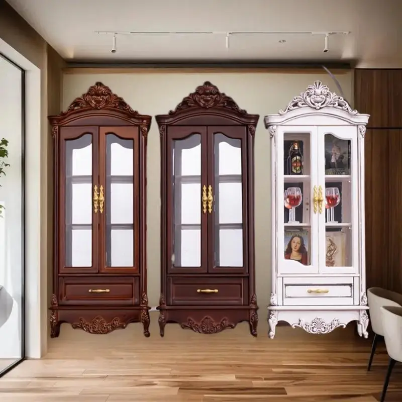 1/12 Scale Mini Model Wine Cabinet, Vintage Dollhouse Furniture Storage Cupboard for Living Room Display
1/12 Scale Mini Model Wine Cabinet, Vintage Dollhouse Furniture Storage Cupboard for Living Room Display