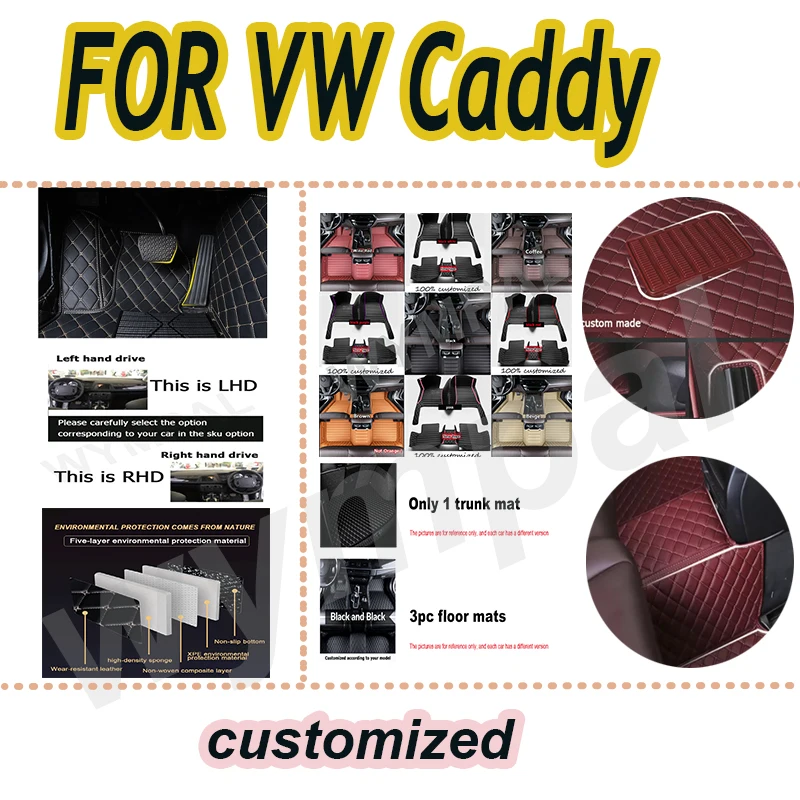 Роскошные автомобильные коврики для VW Caddy 2K 2015 ~ 2019 водонепроницаемые аксессуары для авто автомобильные коврики
Роскошные автомобильные коврики для VW Caddy 2K 2015 ~ 2019 водонепроницаемые аксессуары для авто автомобильные коврики
