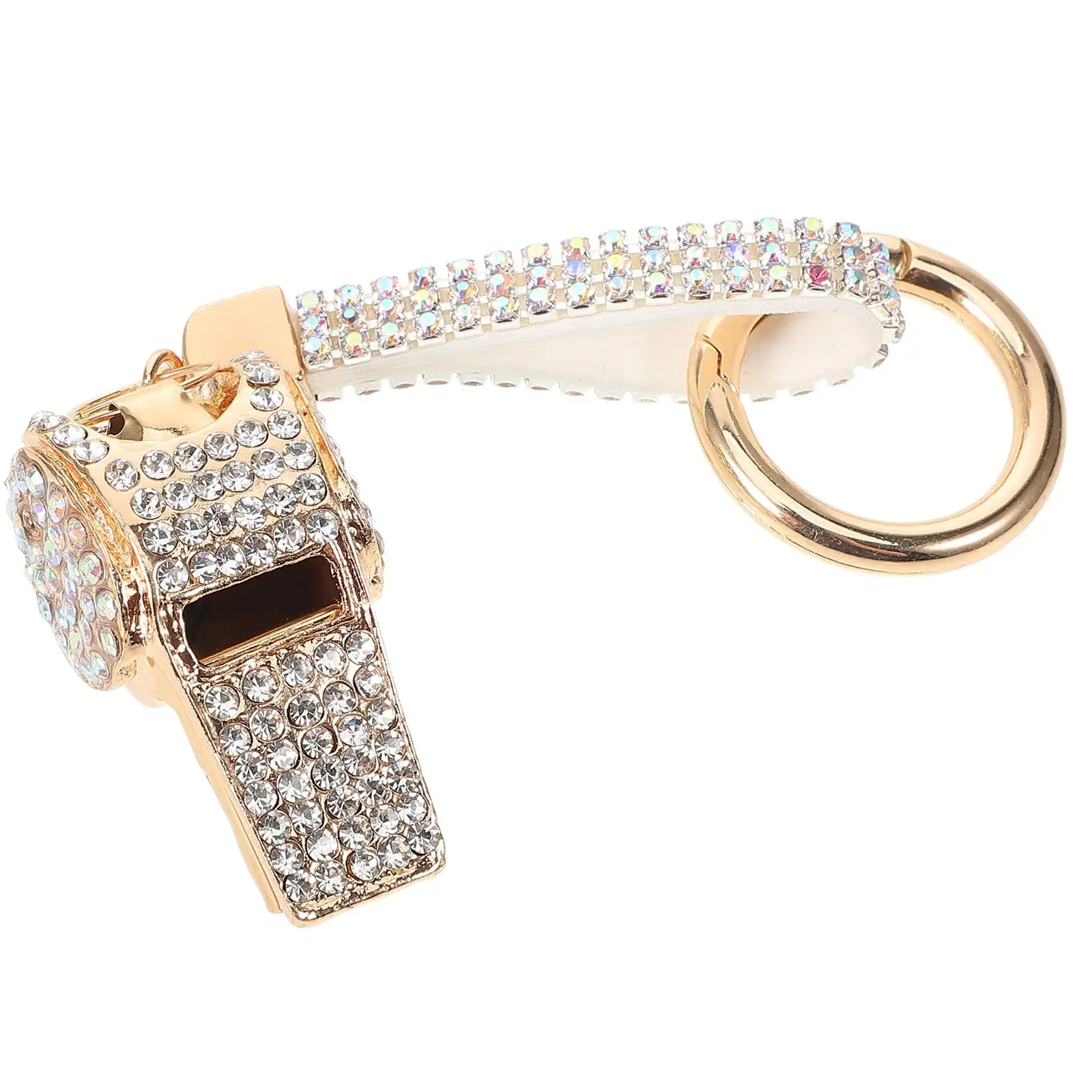2Pcs Rhinestone Whistle Keychain Alloy Pendant Car Hanging Purse Charm Lightweight Portable Team Sports Souvenir Keychains For
2Pcs Rhinestone Whistle Keychain Alloy Pendant Car Hanging Purse Charm Lightweight Portable Team Sports Souvenir Keychains For