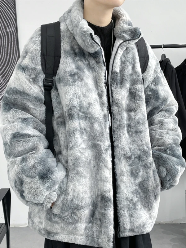 Мужская утепленная куртка из овечьей шерсти, повседневное зимнее пальто, теплая хлопковая одежда, длинный рукав, на молнии, в американском стиле
Мужская утепленная куртка из овечьей шерсти, повседневное зимнее пальто, теплая хлопковая одежда, длинный рукав, на молнии, в американском стиле