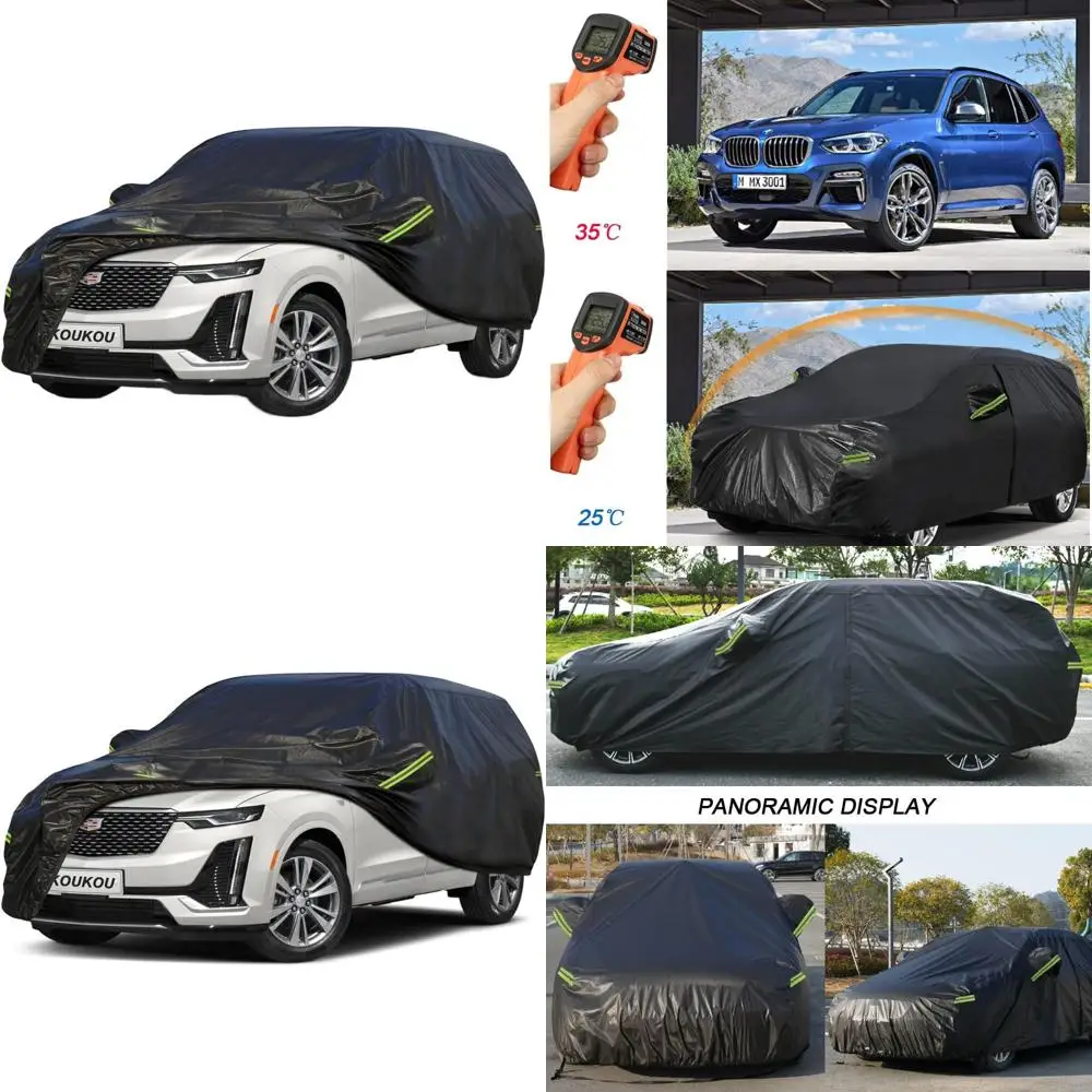 Всепогодный 7-слойный чехол для внедорожников 2019-2025 годов выпуска: водонепроницаемый, с защитой от УФ-излучения и пыли, черный
Всепогодный 7-слойный чехол для внедорожников 2019-2025 годов выпуска: водонепроницаемый, с защитой от УФ-излучения и пыли, черный