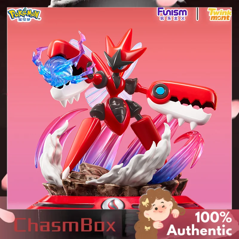 Authentic Pokemon Scizor Collectible Toy Figure Display Piece Gift Action Figure Anime Model Doll Collectors Item
Authentic Pokemon Scizor Collectible Toy Figure Display Piece Gift Action Figure Anime Model Doll Collectors Item
