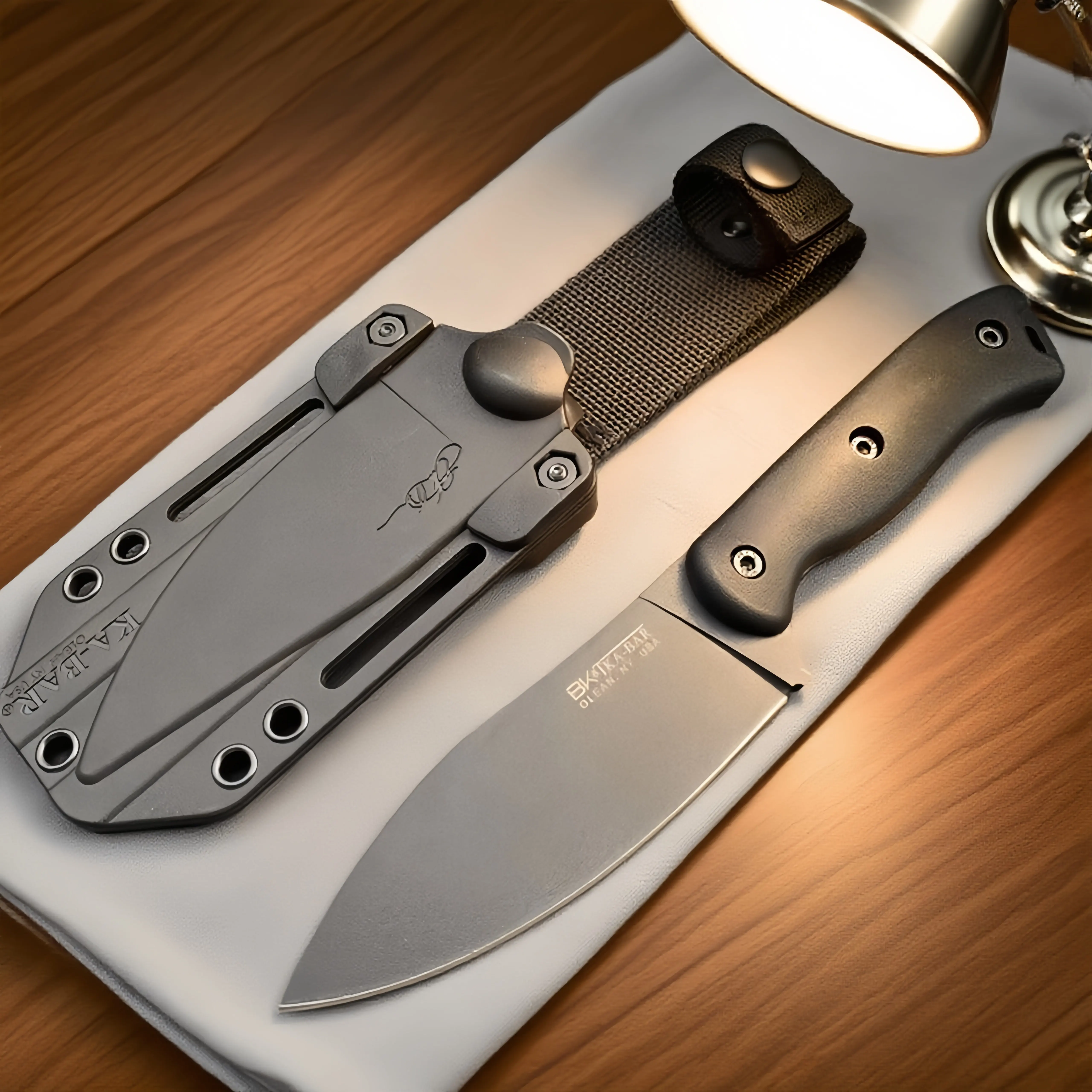 BK19- Tactical Straight Field Camping, Mountain climbing, fishing self-defense Emergency Knife, Household fruit knife 
BK19- Tactical Straight Field Camping, Mountain climbing, fishing self-defense Emergency Knife, Household fruit knife