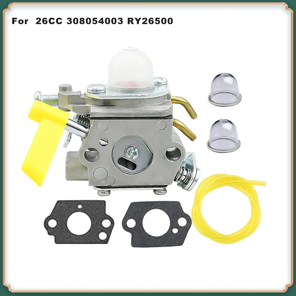 Replacement ZAMA C1U-H60 Carburetor for 26CC Engines - Compatible with RY26500 Trimmer/Chainsaw, Replaces 308054003
Replacement ZAMA C1U-H60 Carburetor for 26CC Engines - Compatible with RY26500 Trimmer/Chainsaw, Replaces 308054003