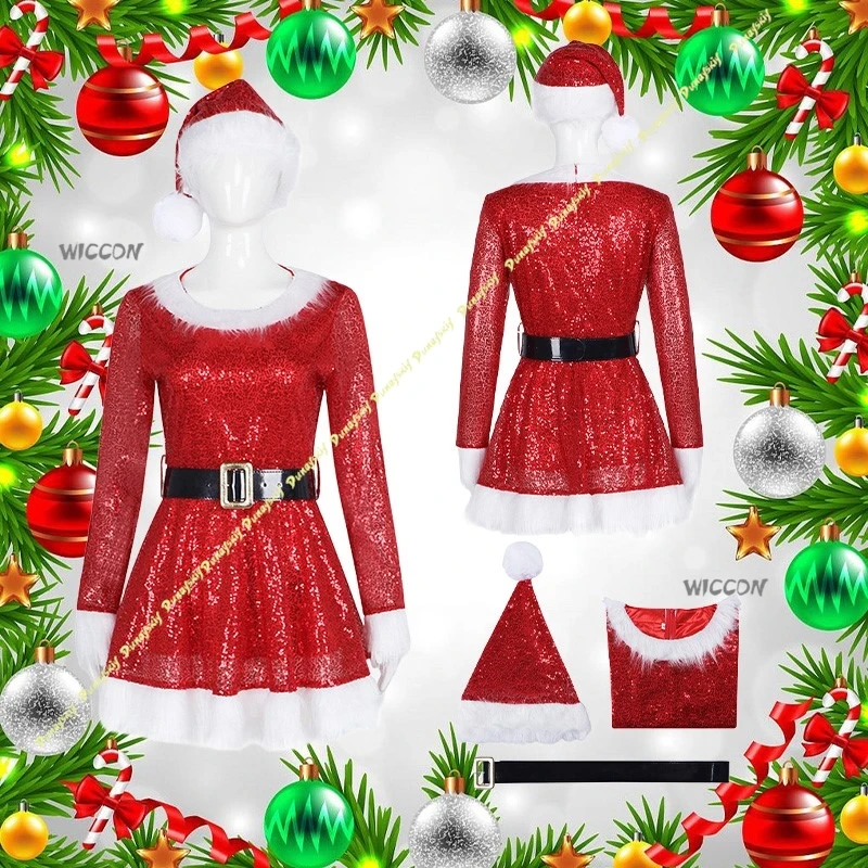 Костюмы для косплея, рождественская форма, маленькое красное платье, короткая юбка, сценический костюм для девочек, 2D костюм для ролевых игр, зимняя одежда для женщин
Костюмы для косплея, рождественская форма, маленькое красное платье, короткая юбка, сценический костюм для девочек, 2D костюм для ролевых игр, зимняя одежда для женщин