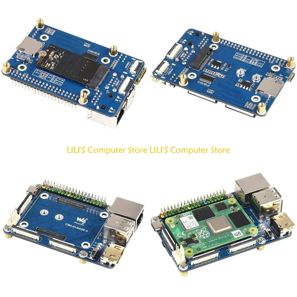 A52B для вычислительного модуля 4 Плата расширения Мини-базовая плата для оценки
A52B для вычислительного модуля 4 Плата расширения Мини-базовая плата для оценки