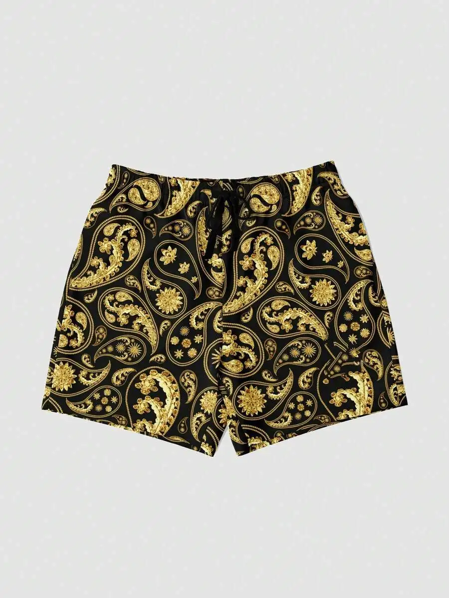 Mens Breathable Patterned Casual Shorts For Daily Wear
Mens Breathable Patterned Casual Shorts For Daily Wear