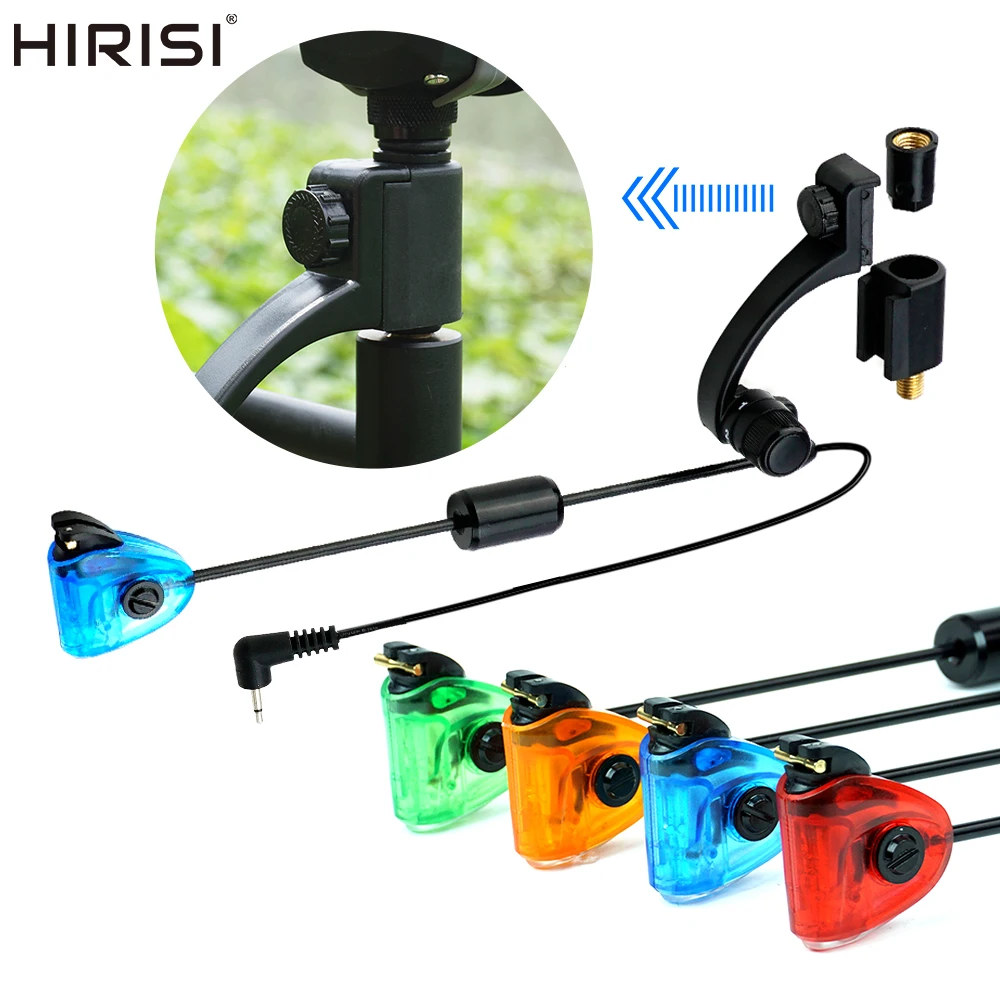 Hirisi LED Carp Fishing Swingers B2045 - Quick Change Connector Bite Alarm Indicators 4-Color LED & Adjustable Weight
Hirisi LED Carp Fishing Swingers B2045 - Quick Change Connector Bite Alarm Indicators 4-Color LED & Adjustable Weight