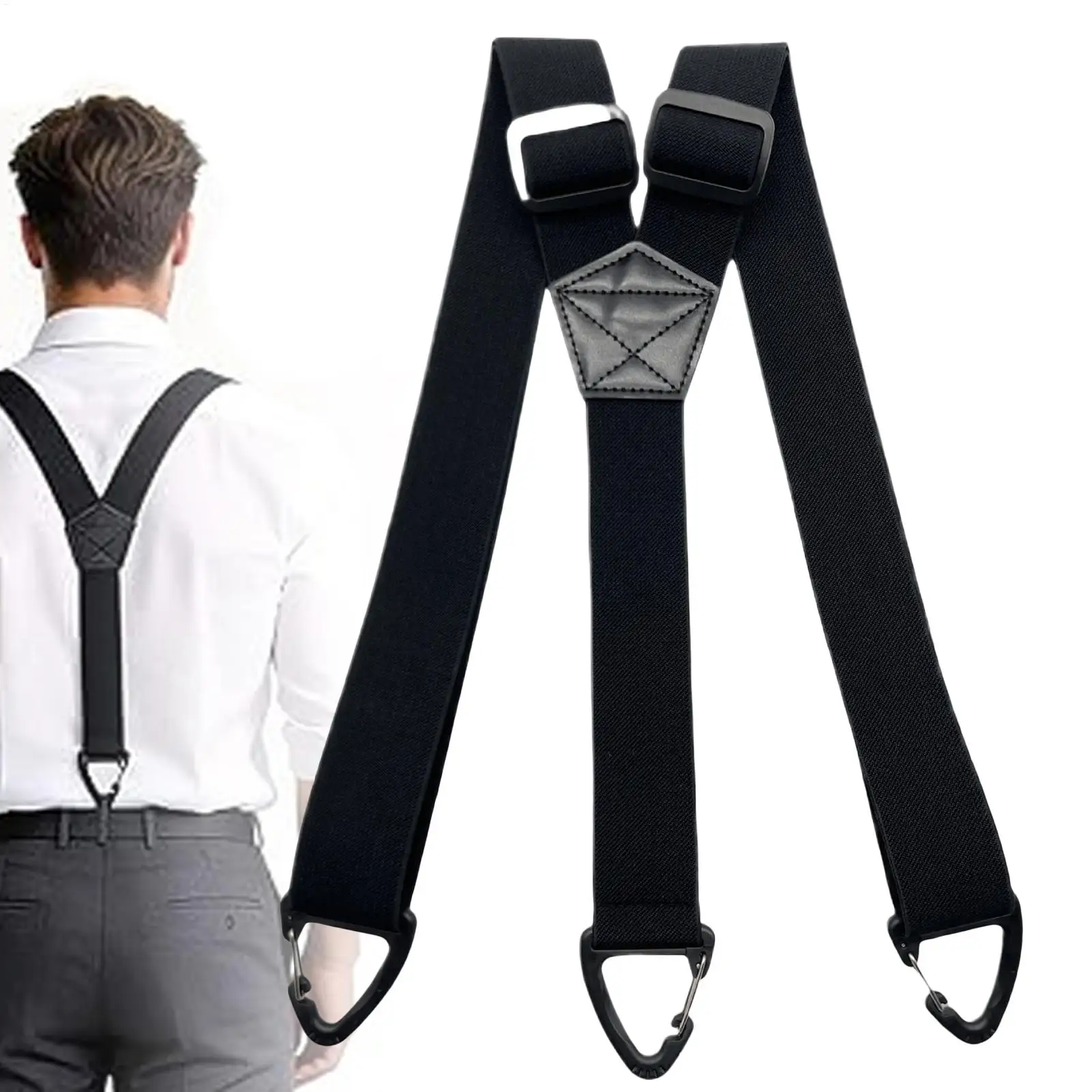 Y Back Adjustable Fashion Suspenders for Men with Strong Clips for Outdoor Hiking Daily Office Work Church Jeans Trousers Suit
Y Back Adjustable Fashion Suspenders for Men with Strong Clips for Outdoor Hiking Daily Office Work Church Jeans Trousers Suit