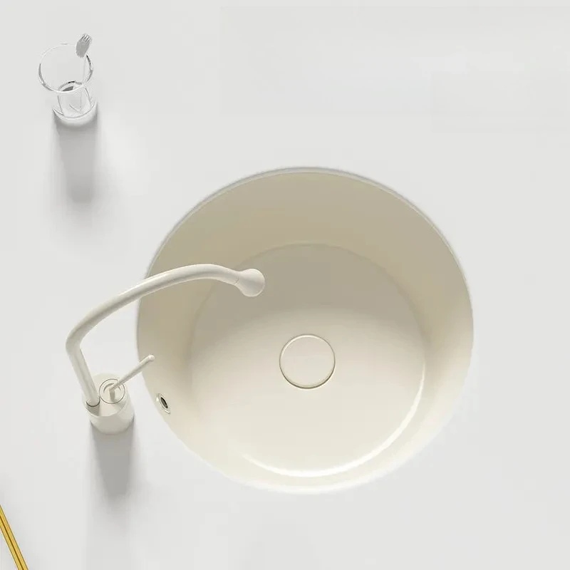 Круглая керамическая раковина Cream Undermount для ванной и кухонной столешницы, встроенный умывальник в стиле фермерского дома
Круглая керамическая раковина Cream Undermount для ванной и кухонной столешницы, встроенный умывальник в стиле фермерского дома