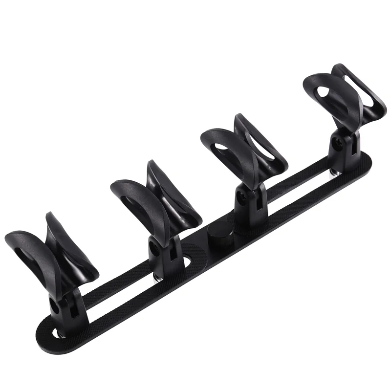 Highly Recommended-Microphone Bar Base Mic Holder With Mic Clip Microphone Support 4 Camera Positions + 4 Microphone Clips
Highly Recommended-Microphone Bar Base Mic Holder With Mic Clip Microphone Support 4 Camera Positions + 4 Microphone Clips