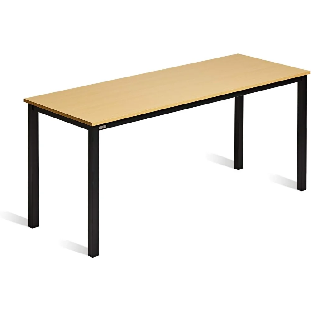 Modern Computer Desk 63 Inch Large Workstation Office Desk Computer Table Study Writing Desk for Office Home, Industrial Style.
Modern Computer Desk 63 Inch Large Workstation Office Desk Computer Table Study Writing Desk for Office Home, Industrial Style.
