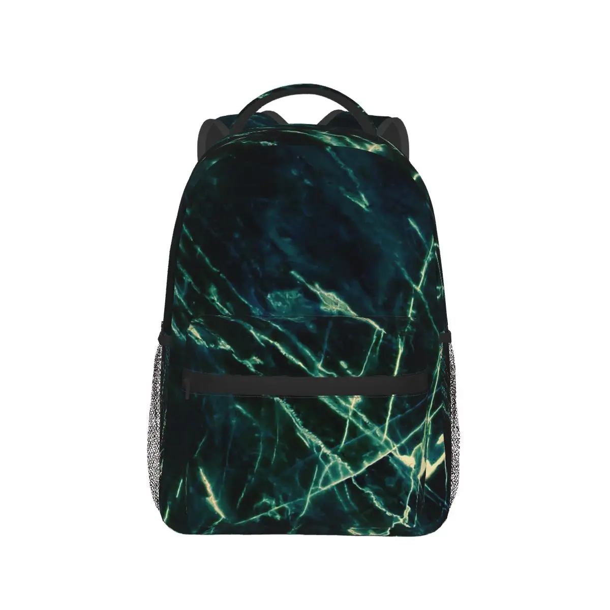 Dark Green Marble Pattern Backpack Hot Sale Daypack Large Capacity Children BookBag School Bag Shoulder Bags for Men Women
Dark Green Marble Pattern Backpack Hot Sale Daypack Large Capacity Children BookBag School Bag Shoulder Bags for Men Women