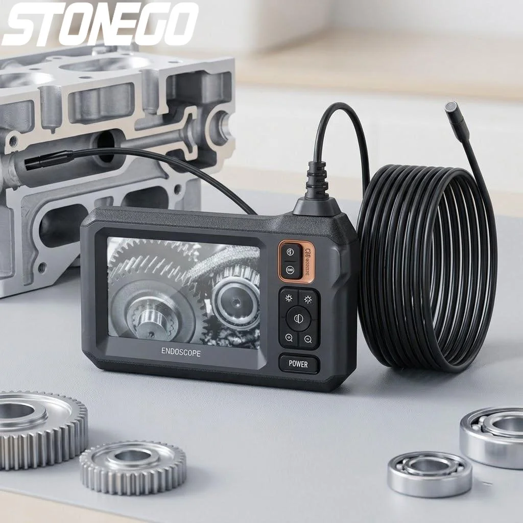 1080P HD WiFi Endoscope Inspection Camera for Auto Car Repair with 43 Inch Display Dual Lens 1m 5m 10m Cable 2600mAh Battery
1080P HD WiFi Endoscope Inspection Camera for Auto Car Repair with 43 Inch Display Dual Lens 1m 5m 10m Cable 2600mAh Battery