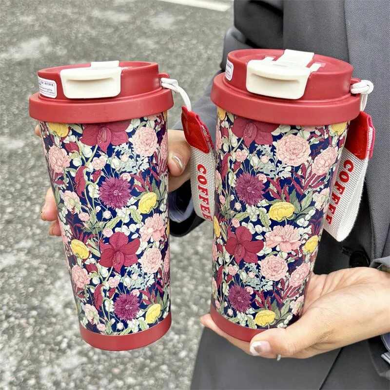 500ML Double Drinking Thermos Water Bottles For Girls 316 Stainless Steel Handle Coffee Insulated Cup Vacuum Thermal Mug Tumbler 
500ML Double Drinking Thermos Water Bottles For Girls 316 Stainless Steel Handle Coffee Insulated Cup Vacuum Thermal Mug Tumbler