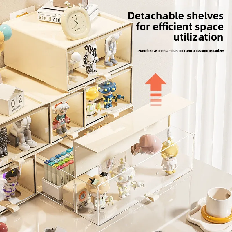 Transparent Dustproof Display Storage Box for Figurines Toys Collectibles Storage Organizer Box Bubble Milk Tea Figure Case
Transparent Dustproof Display Storage Box for Figurines Toys Collectibles Storage Organizer Box Bubble Milk Tea Figure Case