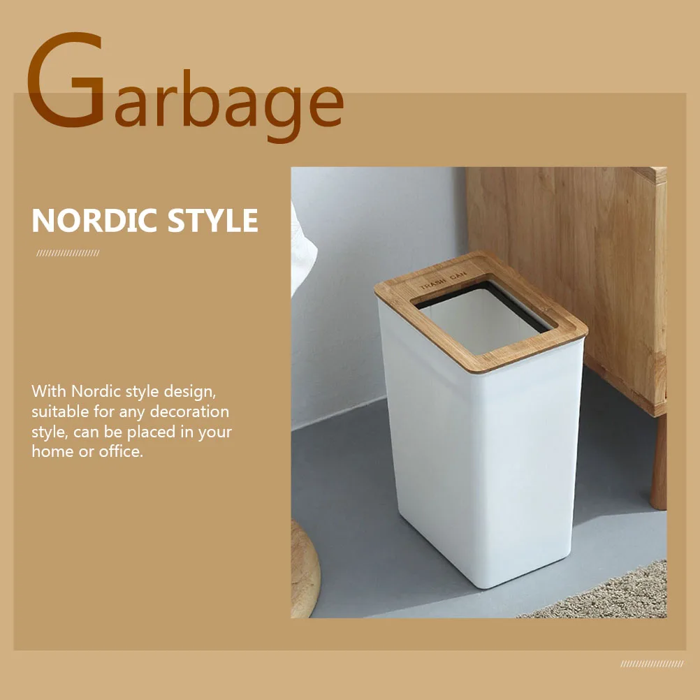 1pc Nordic Style Household Bin For Kitchen Bathroom Household Trash Can Waste Bathroom Trash Can Bucket
1pc Nordic Style Household Bin For Kitchen Bathroom Household Trash Can Waste Bathroom Trash Can Bucket