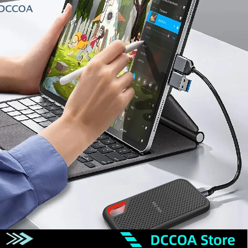Portable Hard Drive 1TB Original Solid-state Drive 2TB 4TB External Storage Hard Drive USB 3.1 High-speed Hard Disk For
Portable Hard Drive 1TB Original Solid-state Drive 2TB 4TB External Storage Hard Drive USB 3.1 High-speed Hard Disk For
