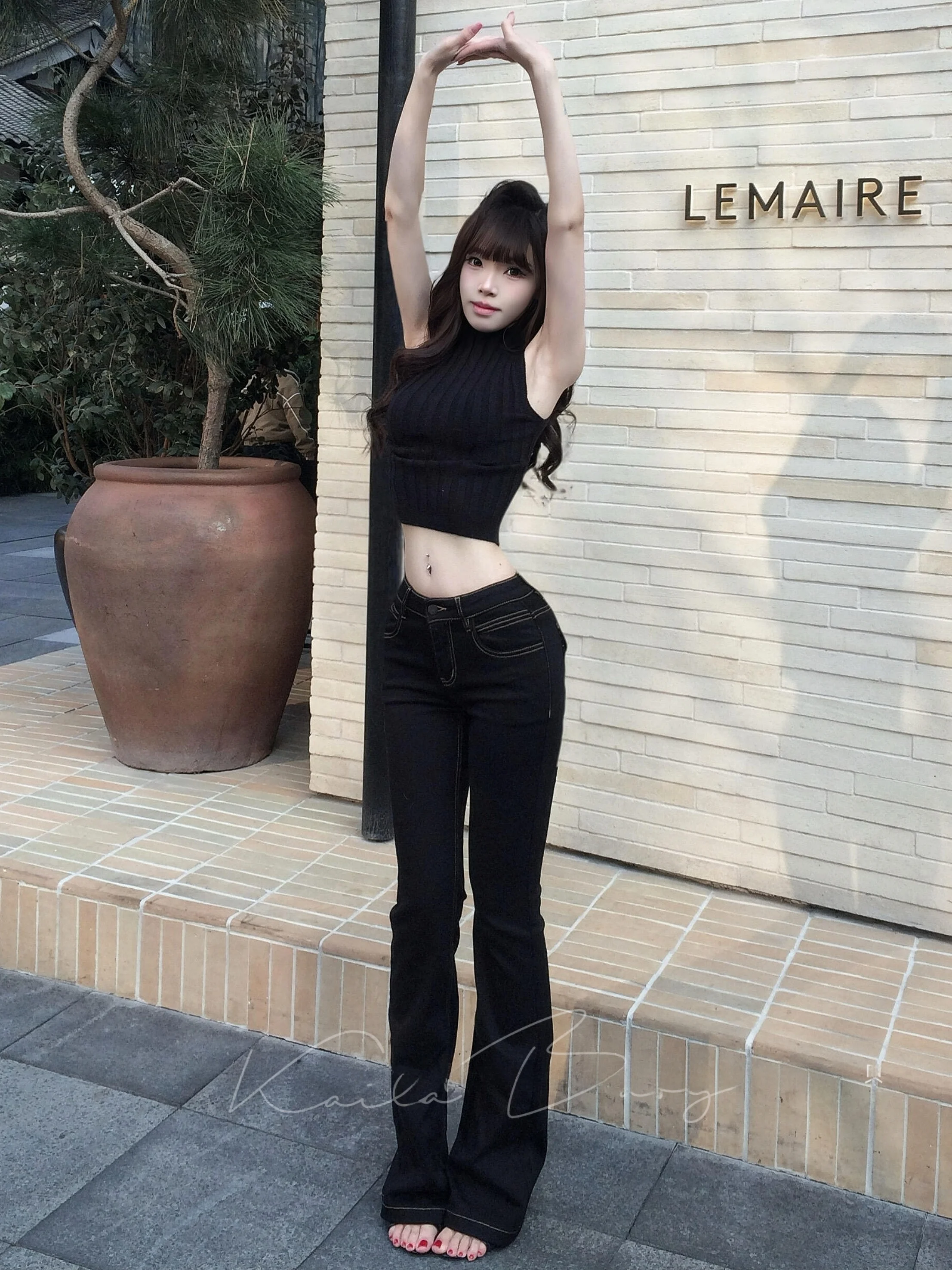 Slim Fit High Waist Cotton Stretch Denim Pants Women's Korean Sle Bell Bot Faionable Basic Long Trousers for Ladies
Slim Fit High Waist Cotton Stretch Denim Pants Women's Korean Sle Bell Bot Faionable Basic Long Trousers for Ladies