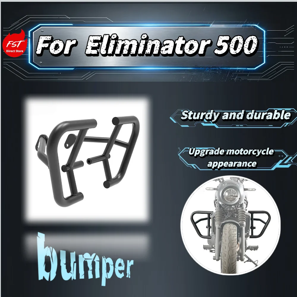 For Eliminator 500 Retro Cruiser Motorcycle Reinforced Racing Guard Bar Wear-Resistant Anti-Impact Body Protection Kit
For Eliminator 500 Retro Cruiser Motorcycle Reinforced Racing Guard Bar Wear-Resistant Anti-Impact Body Protection Kit