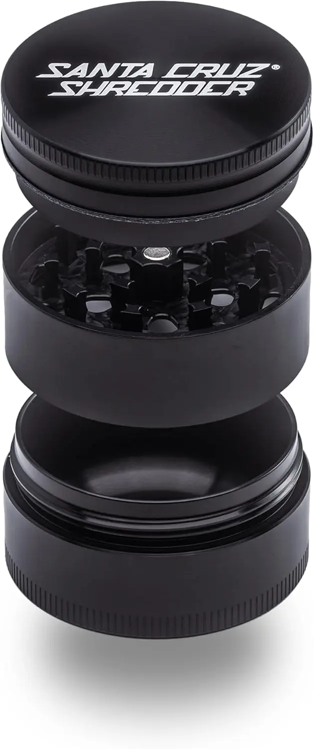 3 Piece Herb Grinder 2.2" Medium Aluminium with Magnetic Lid and Scraper (Black)
3 Piece Herb Grinder 2.2" Medium Aluminium with Magnetic Lid and Scraper (Black)
