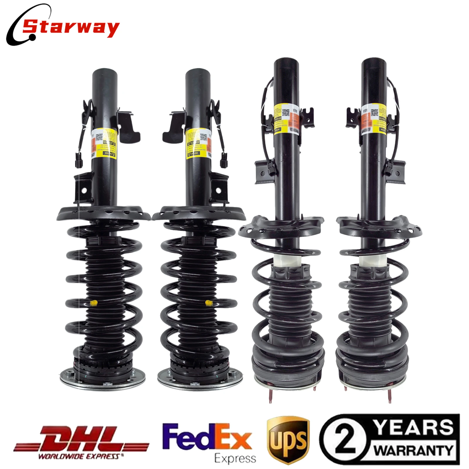Full Set Shock Absorber Strut Assys w/ Electric LR024444 LR056266 LR044687 LR100499 for Range Rover Evoque 2011-2018
Full Set Shock Absorber Strut Assys w/ Electric LR024444 LR056266 LR044687 LR100499 for Range Rover Evoque 2011-2018