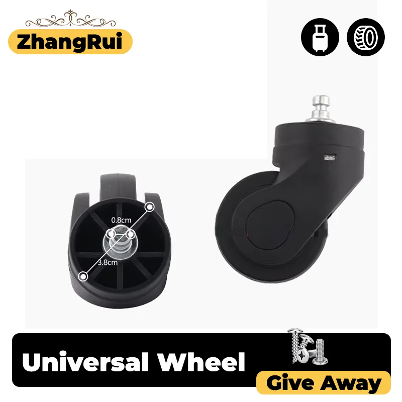 For W041-2Next Round 360-Degree Silent Swivel Wheels, Removable, Rubber Wear-Resistant Wheels Luggage Replacement Wheel Set
For W041-2Next Round 360-Degree Silent Swivel Wheels, Removable, Rubber Wear-Resistant Wheels Luggage Replacement Wheel Set