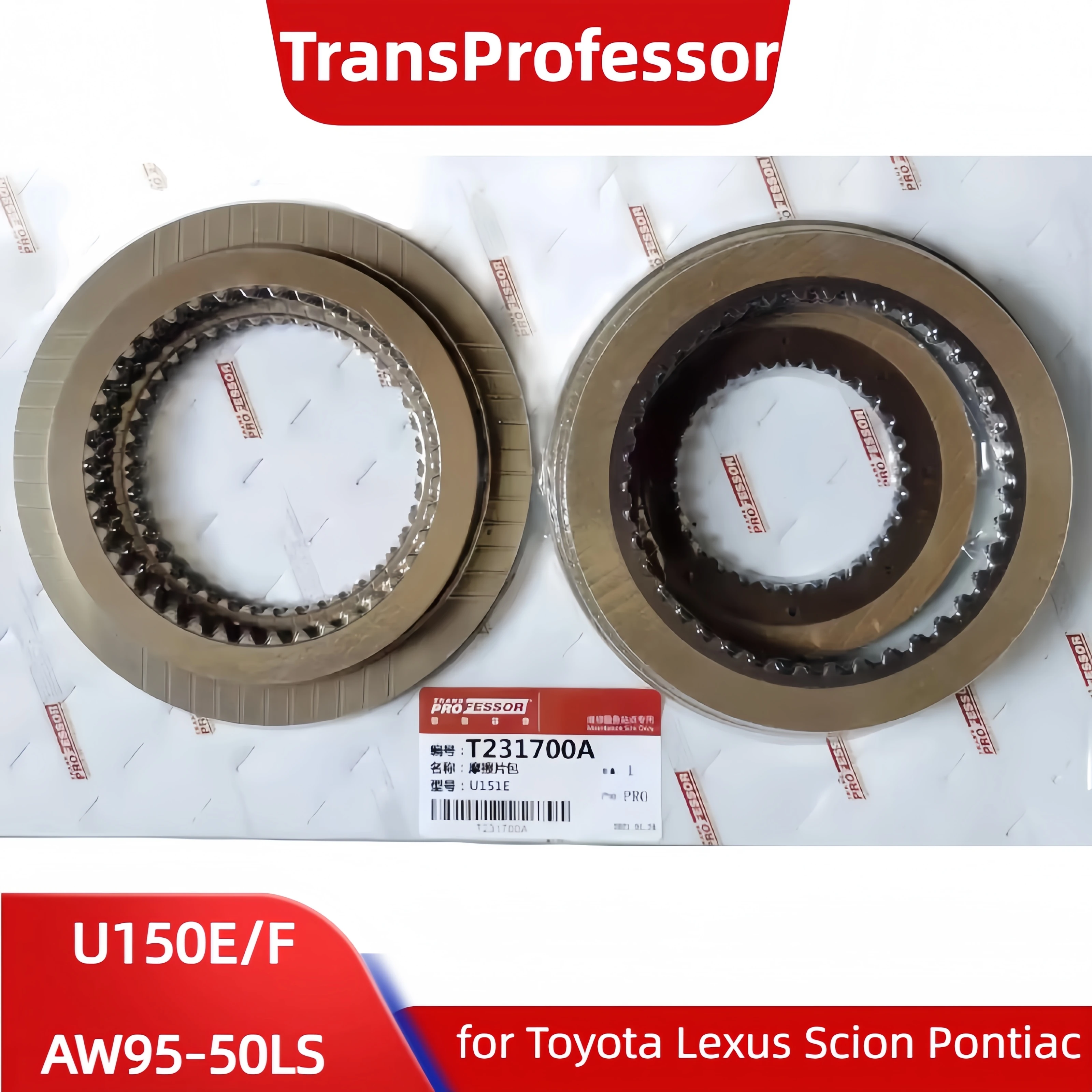 U150E U151E U150F AW95-50LS AW95-51LS Transmission Friction Clutches Discs Repair Kit for Toyota Lexus Scion Pontiac Gearbox
U150E U151E U150F AW95-50LS AW95-51LS Transmission Friction Clutches Discs Repair Kit for Toyota Lexus Scion Pontiac Gearbox