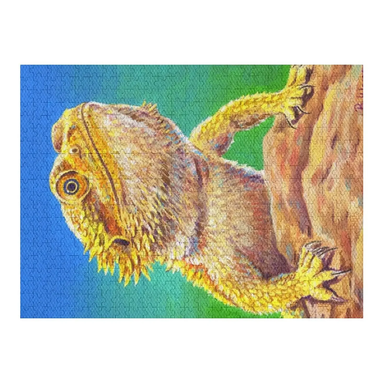 Bearded Dragon Lizard Portrait Jigsaw Puzzle Personalized Baby Toy Jigsaw For Kids Personalized Name Puzzle
Bearded Dragon Lizard Portrait Jigsaw Puzzle Personalized Baby Toy Jigsaw For Kids Personalized Name Puzzle