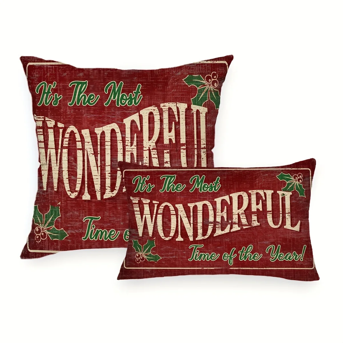 His The Most Wonderful Time & Wonderful Time of the Year Christmas Pillowcases! Sofa cushion cover, New Year home decoration
His The Most Wonderful Time & Wonderful Time of the Year Christmas Pillowcases! Sofa cushion cover, New Year home decoration