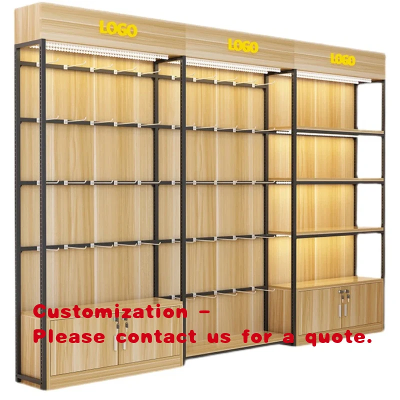 custom.One - Sided Iron - Wood Rack Cosmetics Snacks Display Rack
custom.One - Sided Iron - Wood Rack Cosmetics Snacks Display Rack