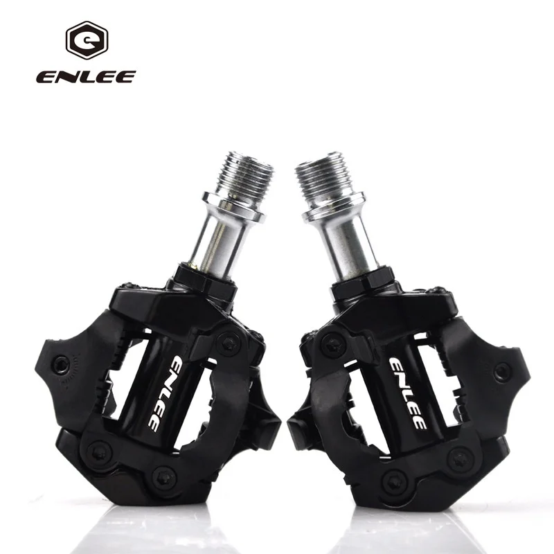 Enlee Bicycle Lock Pedal 1 With Free Cleat For Spd System Mtb Road Aluminum Anti-Slip Sealed Bearing Lock Accessories
Enlee Bicycle Lock Pedal 1 With Free Cleat For Spd System Mtb Road Aluminum Anti-Slip Sealed Bearing Lock Accessories