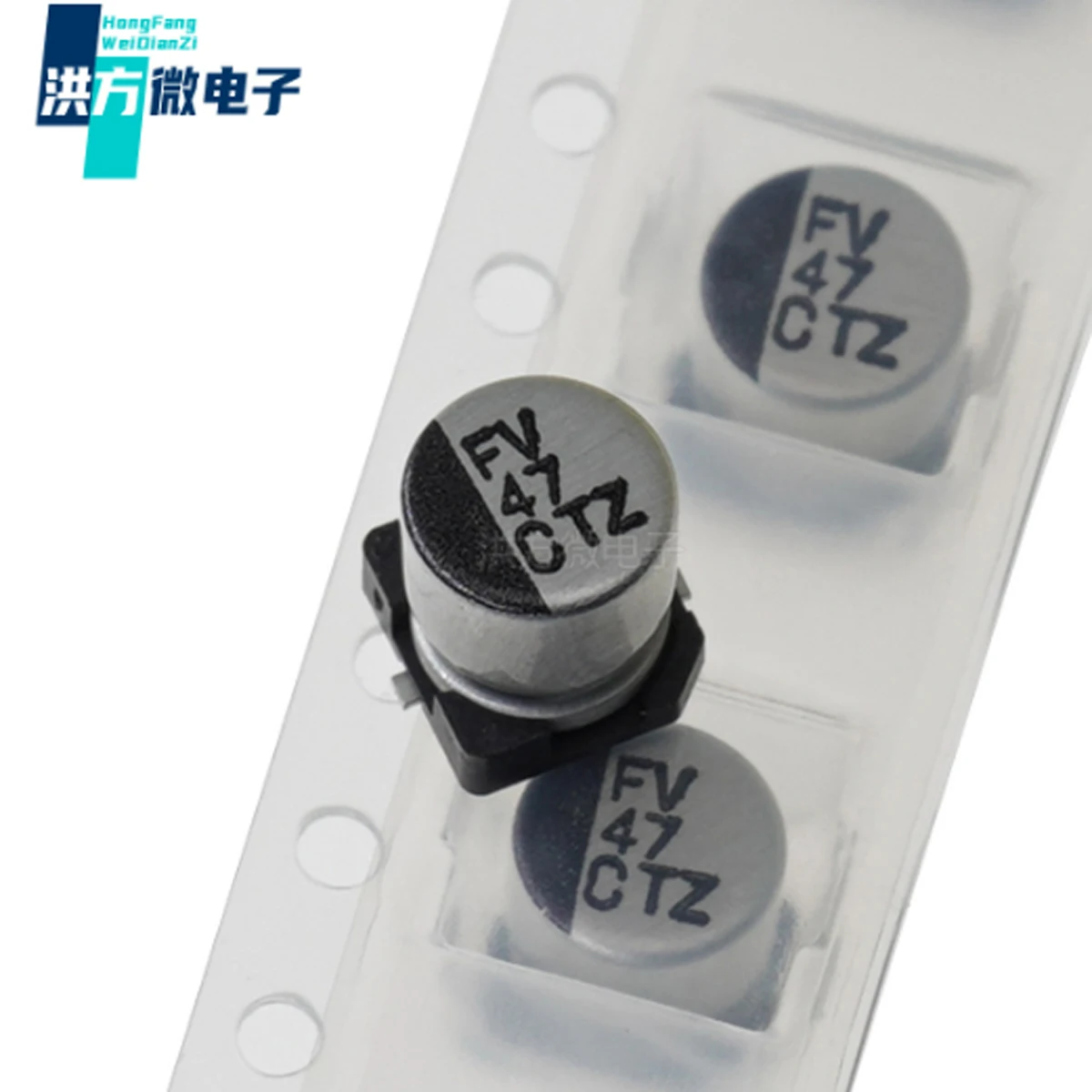 20PCS original surface mount aluminumelectrolytic capacitors 16V 47uF ±20% 170mA@100kHz SMD,D5xL6.1mm 16TZV47M5X6.1
20PCS original surface mount aluminumelectrolytic capacitors 16V 47uF ±20% 170mA@100kHz SMD,D5xL6.1mm 16TZV47M5X6.1