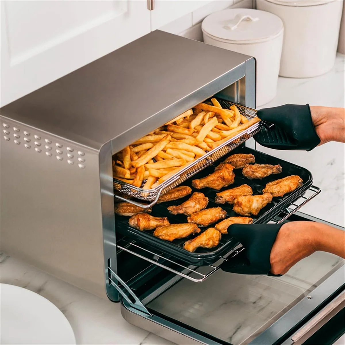 grilling net Air Fryer Oven Basket, Replacement Baking Trays for DT201/DT251 Foodi Digital Air Fryer Oven
grilling net Air Fryer Oven Basket, Replacement Baking Trays for DT201/DT251 Foodi Digital Air Fryer Oven