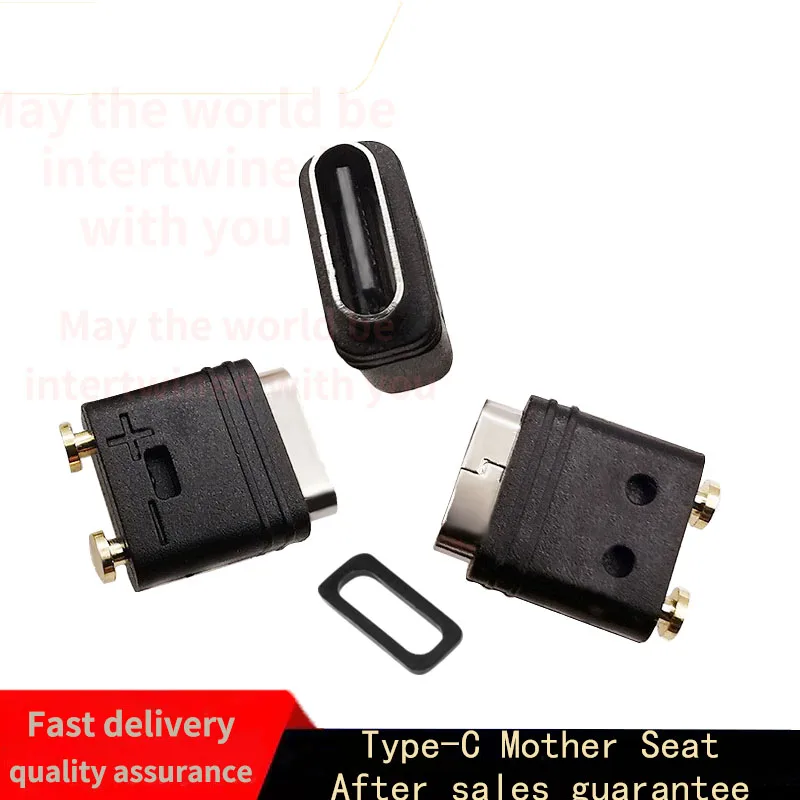 USB C-type 2-pin Type-C power adapter socket 5A high current charging connector with 2-core T-pillar plug, used for razors
USB C-type 2-pin Type-C power adapter socket 5A high current charging connector with 2-core T-pillar plug, used for razors