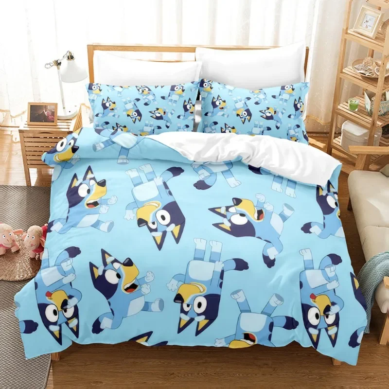 Creative Bluey Peripheral Fitted Sheet with Pillowcase Bed Cover Protector Nonslip Mattress Cover Soft Comfortable Bedding
Creative Bluey Peripheral Fitted Sheet with Pillowcase Bed Cover Protector Nonslip Mattress Cover Soft Comfortable Bedding