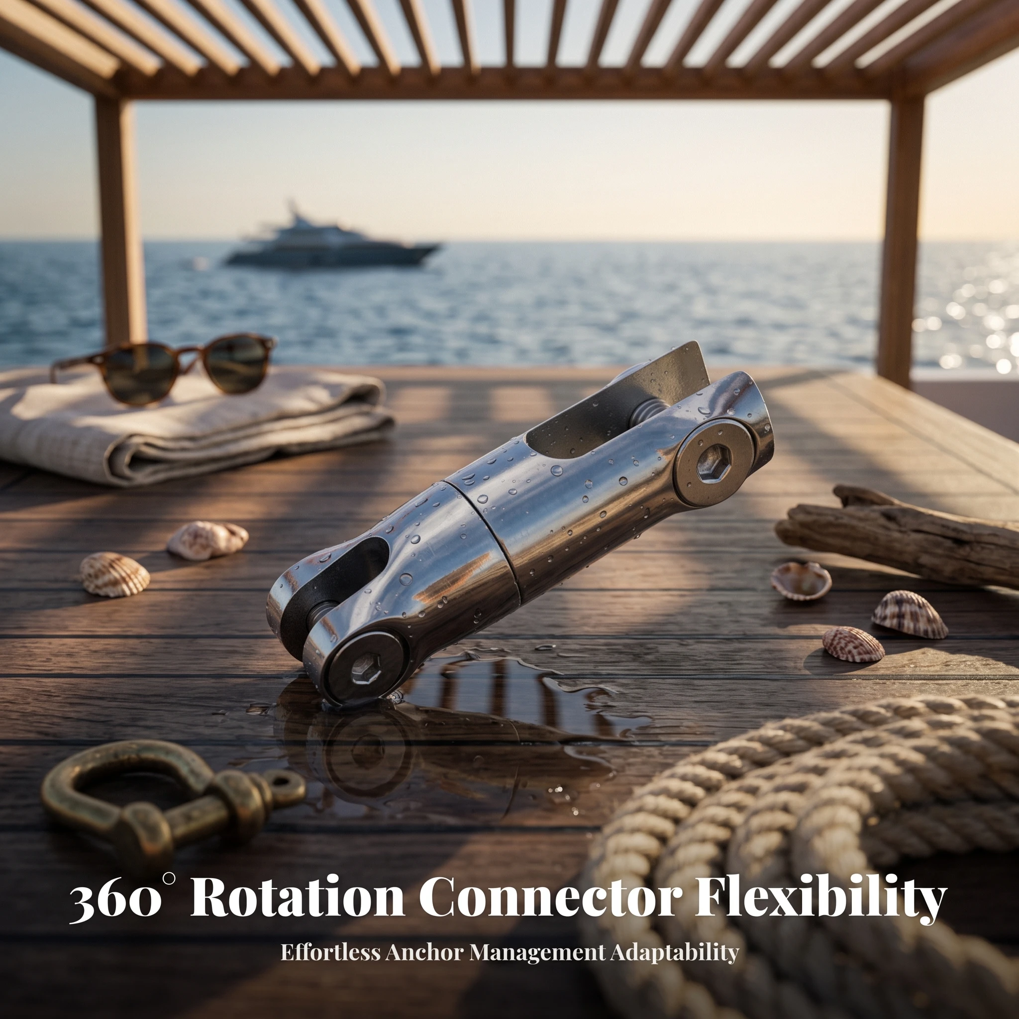 Anchor Chain Connector Marine Hardware Hinged Chain Coupling Bolted Ends Polished Finish Anchor Link Connector
Anchor Chain Connector Marine Hardware Hinged Chain Coupling Bolted Ends Polished Finish Anchor Link Connector