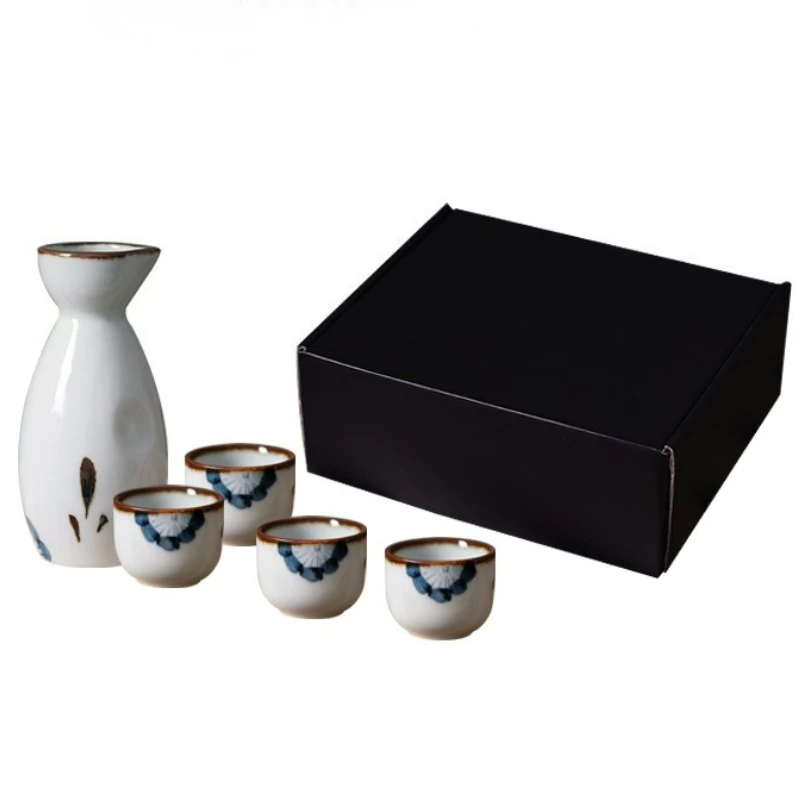 Japanese Style Ceramic Sake Pot Cups Set Household Chinese Wine Separator Baijiu Cups Drinkware Creative Bar Set Gifts 2025 New
Japanese Style Ceramic Sake Pot Cups Set Household Chinese Wine Separator Baijiu Cups Drinkware Creative Bar Set Gifts 2025 New