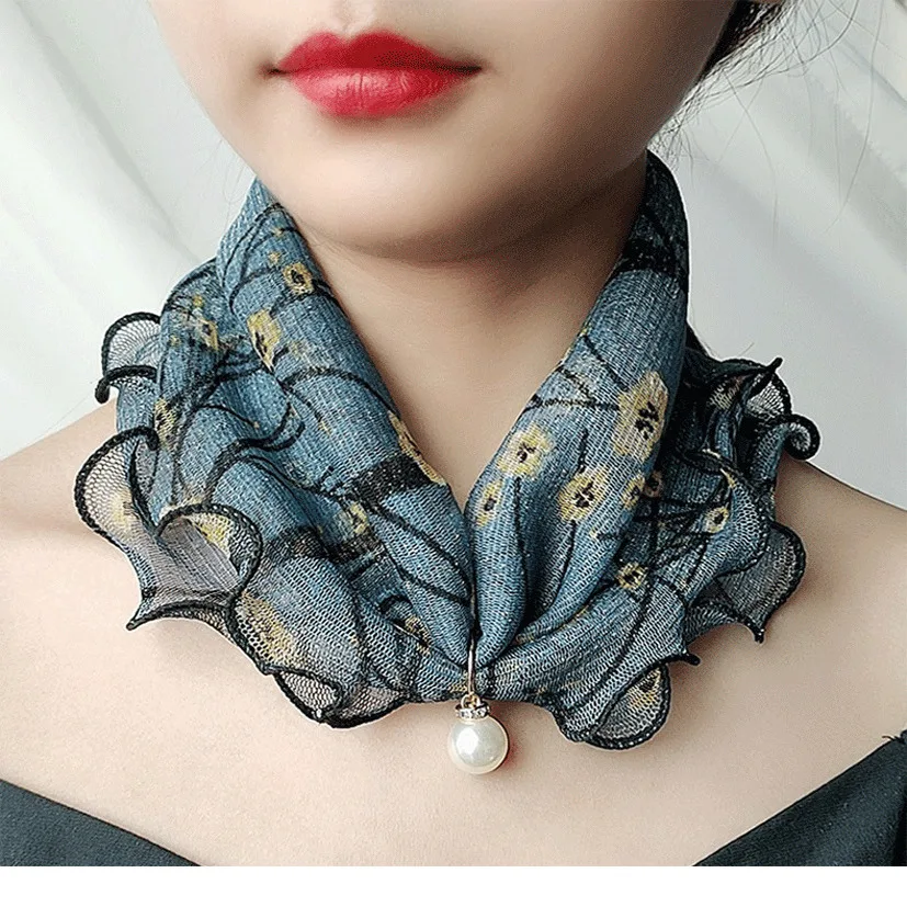Faionable Women's Scarf Ne Covering Decoration Protective Newear Post Thyroid Surgery Trendy Silk Scarf Middle-aged Mom
Faionable Women's Scarf Ne Covering Decoration Protective Newear Post Thyroid Surgery Trendy Silk Scarf Middle-aged Mom