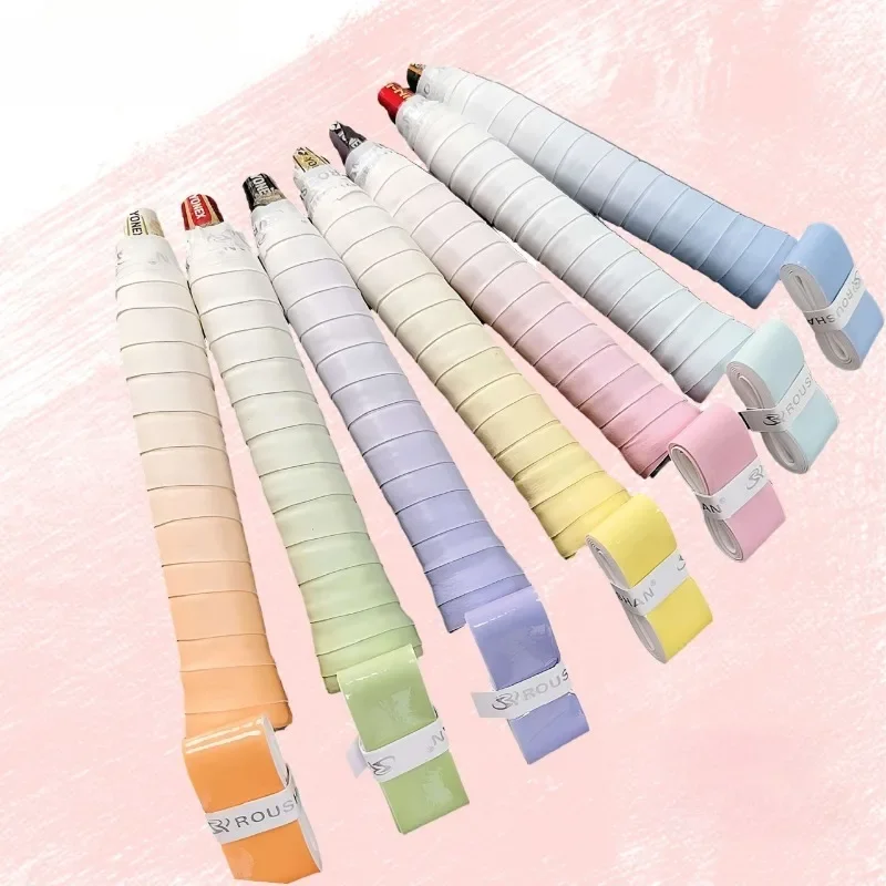 2 шт., градиентная ручка, нескользящая, впитывающая пот, ручка для ракетки для бадминтона, резиновая намоточная лента, аксессуары для бадминтона
2 шт., градиентная ручка, нескользящая, впитывающая пот, ручка для ракетки для бадминтона, резиновая намоточная лента, аксессуары для бадминтона