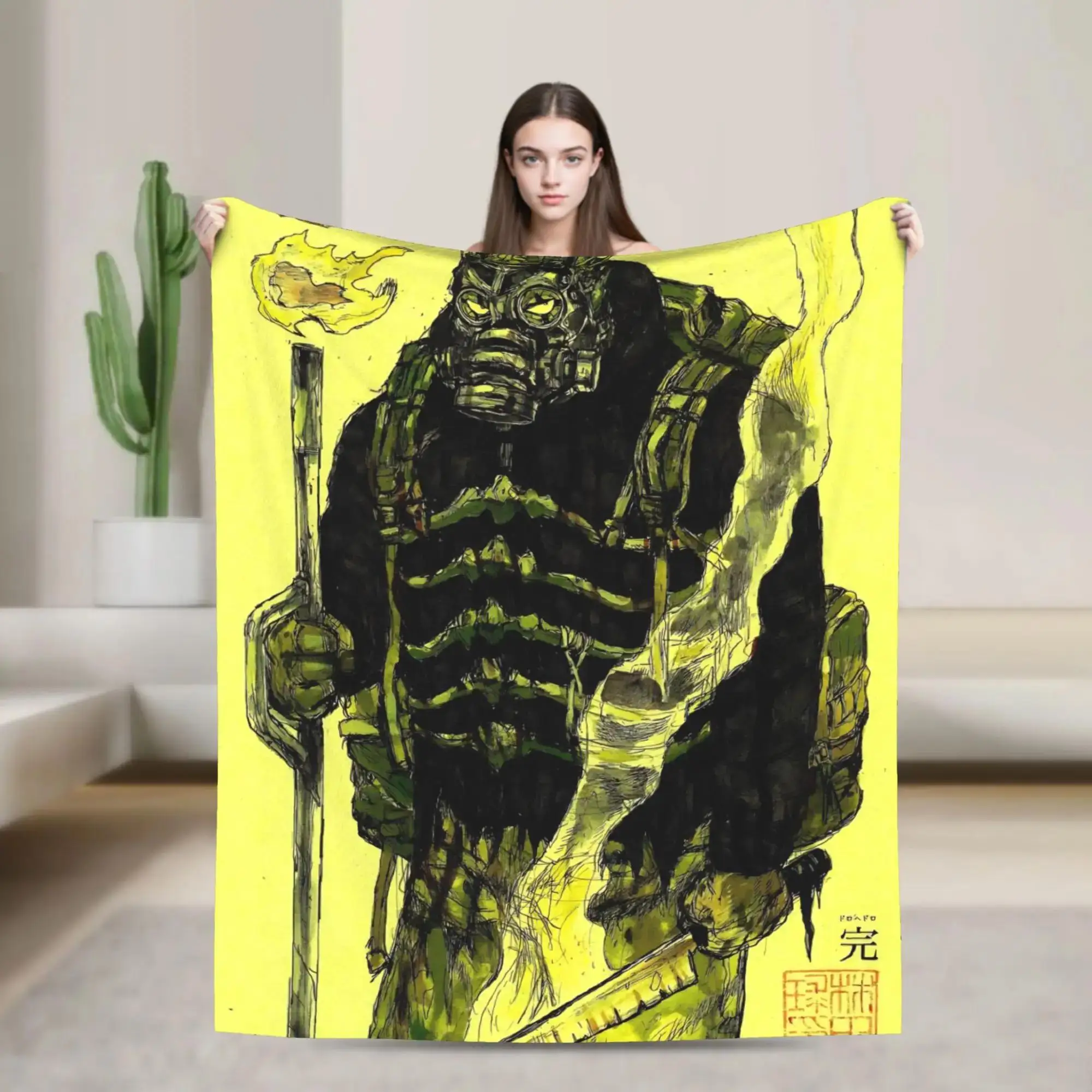 Dorohedoro Kaiman Blanket Soft Quality Bedding Throw for Winter Home Decor Picnic Funny Bedspread
Dorohedoro Kaiman Blanket Soft Quality Bedding Throw for Winter Home Decor Picnic Funny Bedspread
