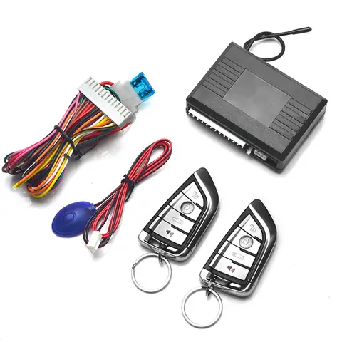 Système d'alarme de voiture, serrure de porte centrale à distance, verrouillage Central sans clé, Kit Central à distance automatique, alarme automobile pour voiture