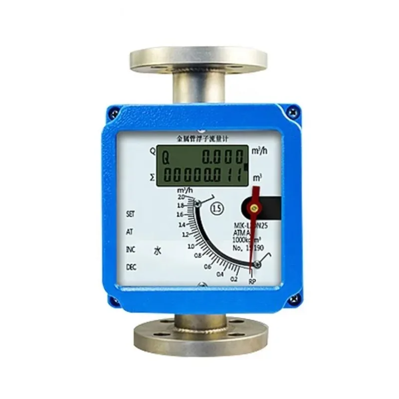 Digital LCD Display Variable Area Flow Meter Metal Tube Float Flowmeter Rotameter
Digital LCD Display Variable Area Flow Meter Metal Tube Float Flowmeter Rotameter