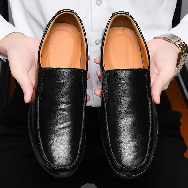 Men's Shoes Men's Shoes New Soft Bottom Leather Shoes Men's Leather Business Casual Moccasins Trend
Men's Shoes Men's Shoes New Soft Bottom Leather Shoes Men's Leather Business Casual Moccasins Trend