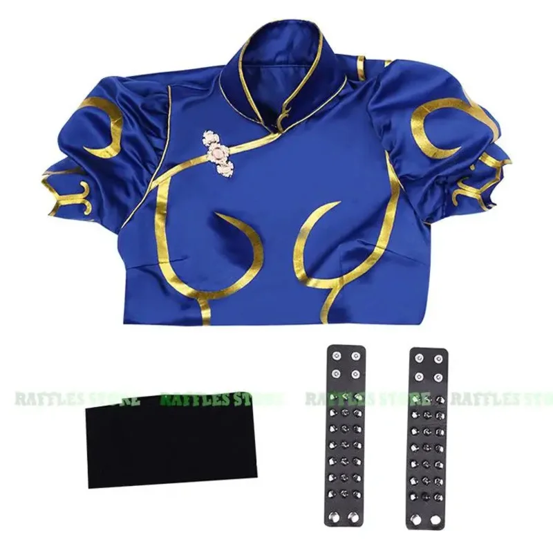 Платье для косплея Chun Li, сексуальный костюм Ципао, игра SF, синяя юбка для ролевых игр, наряд ChunLi, женские маскировочные костюмы для Хэллоуина; 2 д., 5,5 ч;
Платье для косплея Chun Li, сексуальный костюм Ципао, игра SF, синяя юбка для ролевых игр, наряд ChunLi, женские маскировочные костюмы для Хэллоуина; 2 д., 5,5 ч;