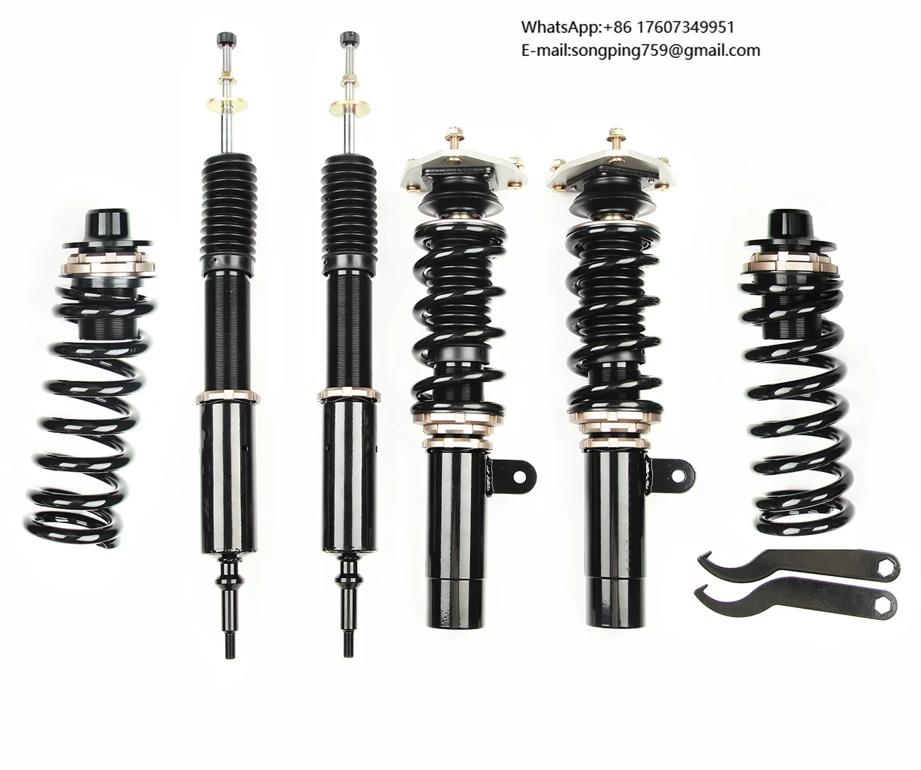 For BMW 3-Series RWD Shock Absorber Car, Universal Monotube Coilovers for Enhanced Suspension & Handling, Hot Sale & Advanced
For BMW 3-Series RWD Shock Absorber Car, Universal Monotube Coilovers for Enhanced Suspension & Handling, Hot Sale & Advanced