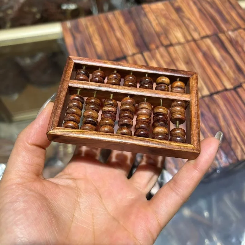 Huanghuali Ruyi Abacus Ornament, Redwood Business for Opening, Feng Shui Decoration, Collectible Gift
Huanghuali Ruyi Abacus Ornament, Redwood Business for Opening, Feng Shui Decoration, Collectible Gift