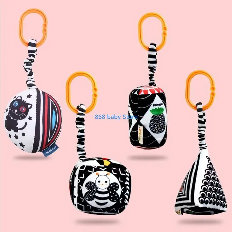 29EE Geometric Rattle Sensory Black and White Series Car for Seat Visual Development Car Hanging Plush Training
29EE Geometric Rattle Sensory Black and White Series Car for Seat Visual Development Car Hanging Plush Training